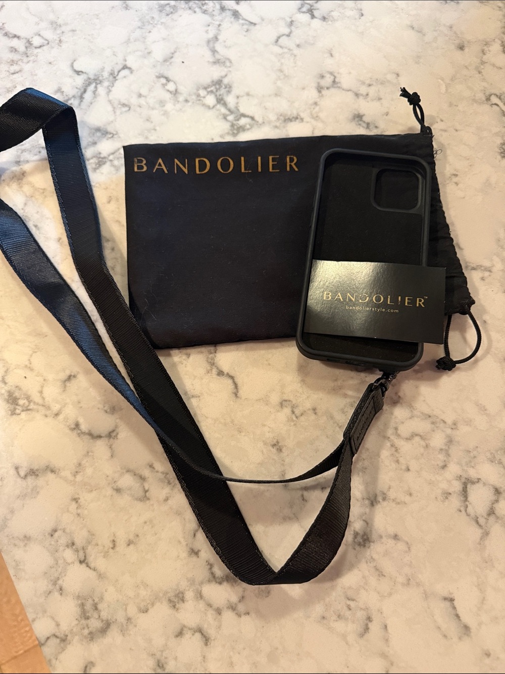 Ryder Wallet Lanyard - Black/Pewter
iPhone 12 / 12 Pro